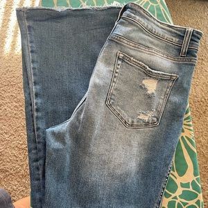 Flying Monkey High rise flares waist 29 length 33